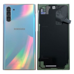 BACKCOVER SAMSUNG N970 NOTE 10 SILVER ORIGINALE GH82-20528C