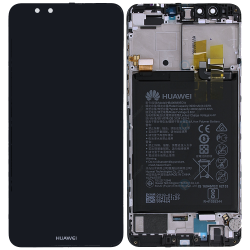 LCD ORIGINALE HUAWEI Y9 (2018) NERO 02351VFR