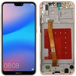 LCD COMPLETO HUAWEI P20 LITE ROSA W/F