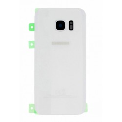 BACKCOVER SAMSUNG G930 S7 BIANCA AAA (CON FRAME CAMERA)