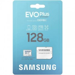 SAMSUNG EVO PLUS 128GB MICRO-SD CLASSE 10