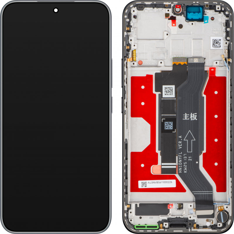 LCD ORIGINALE HUAWEI HONOR 400 SILVER 0235APNS