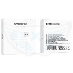 CAVO USB HOCO BASE DI CARICA PER SMARTWATCH SERIE Y12 ULTRA  BIANCO (BLISTERATO)