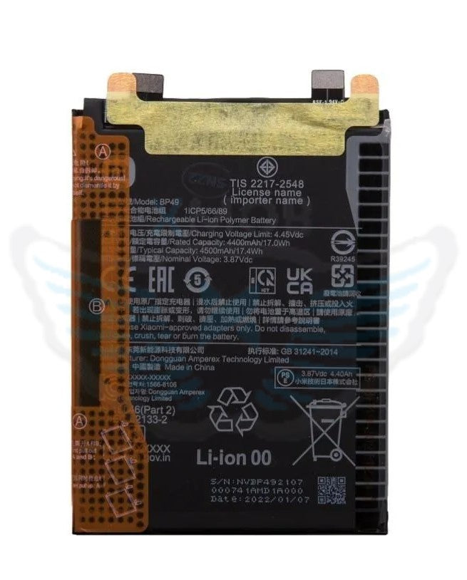 BATTERIA ORIGINALE BP49 XIAOMI POCO F4