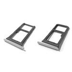 CARRELLO SIM SAMSUNG G935 S7 EDGE BIANCO/SILVER