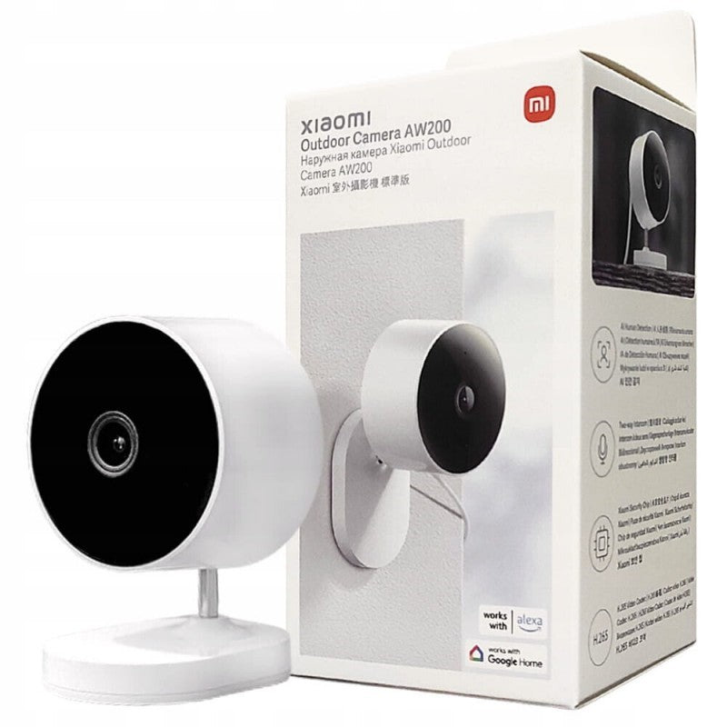 TELECAMERA DI SICUREZZA PER ESTERNO XIAOMI AW200 Wi-Fi 1080P IP65 BIANCA (BLISTERATO)