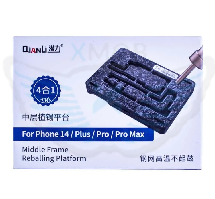 QIANLI iREBALL iP-05 STENCILL PER REBALLING IPHONE 14 / 14 PLUS / 14 PRO / 14 PRO MAX