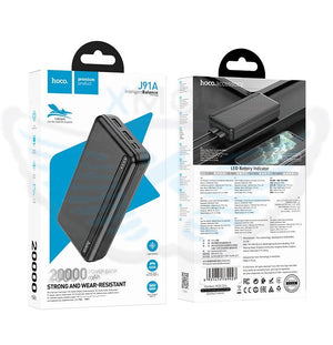 POWERBANK hoco. J91A 20000mAh PD20W+QC3.0 NERO