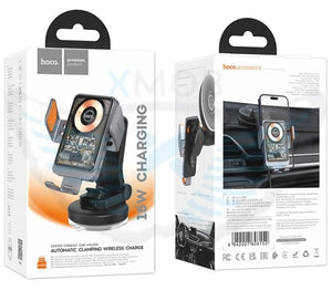 BASE/SUPPORTO DA AUTO+ CARICA WIRELESS MAGSAFE HOCO HW8 (BLISTERATO)