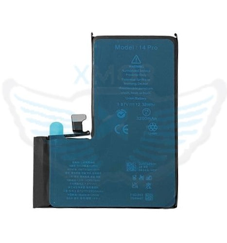 BATTERIA PER APPLE IPHONE 14 PRO NO POP-UPS ( NO MESSAGGIO DI ERRORE )