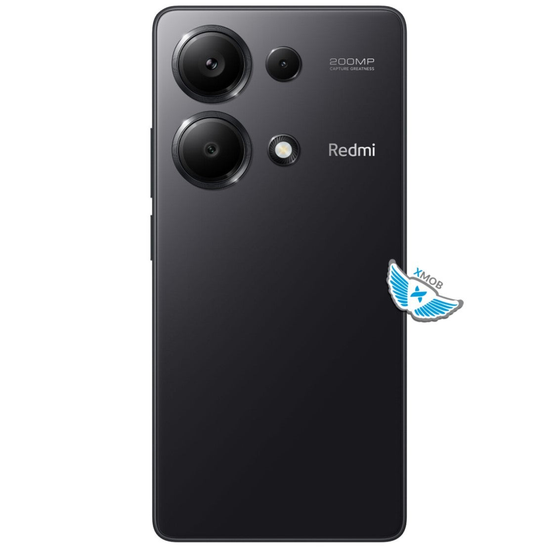 BACKCOVER XIAOMI REDMI NOTE 13 PRO 4G NERO ORIGINALE 56000700N600