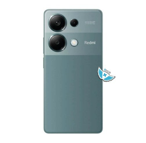 BACKCOVER XIAOMI REDMI NOTE 13 PRO 4G VERDE ORIGINALE 56000500N600