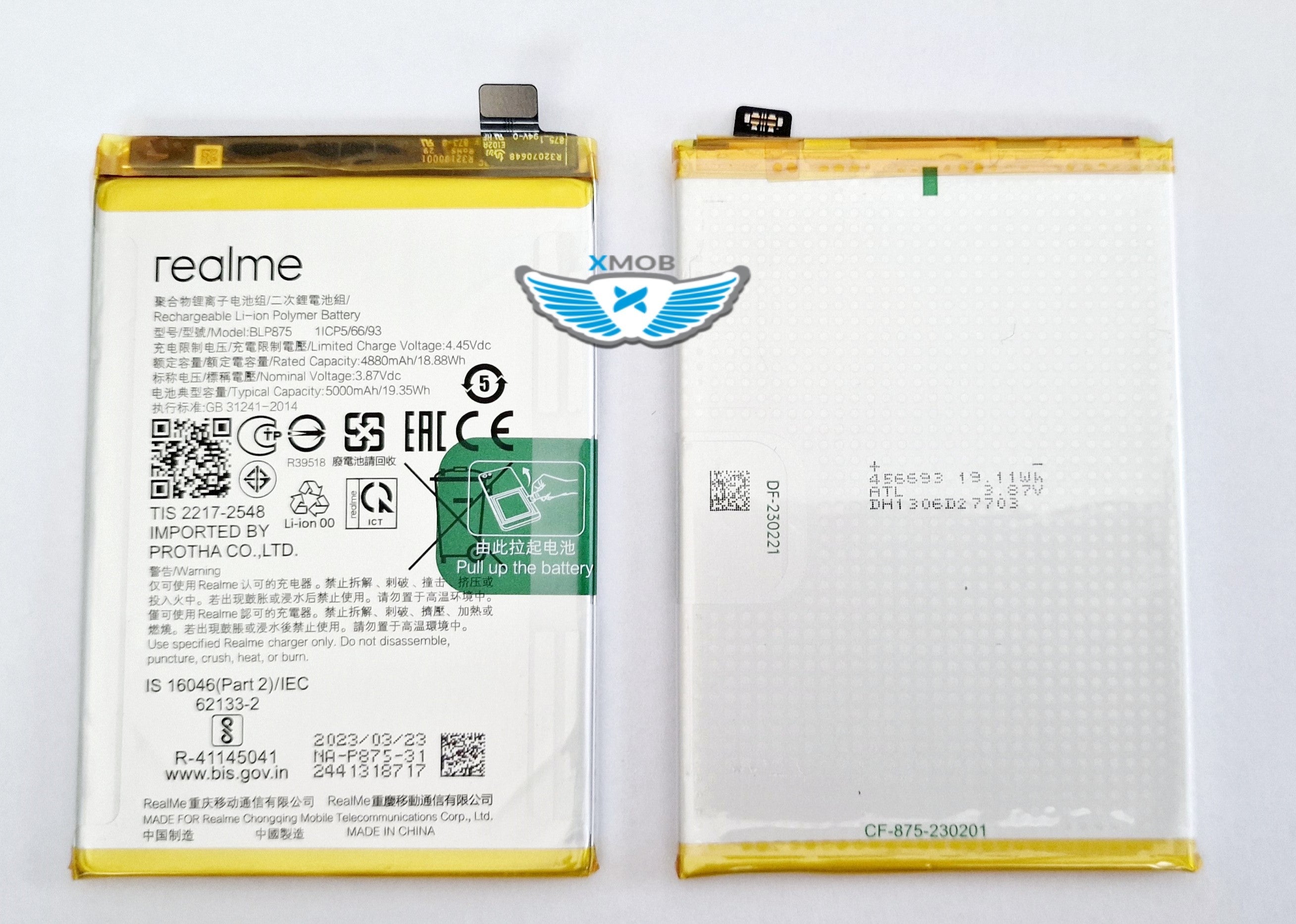 BATTERIA REALME C55 / NARZO 50 ORIGINALE BLP875 4180006