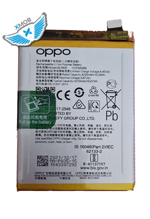 BATTERIA OPPO A94 4G / RENO5 LITE ORIGINALE BLP835 4906794