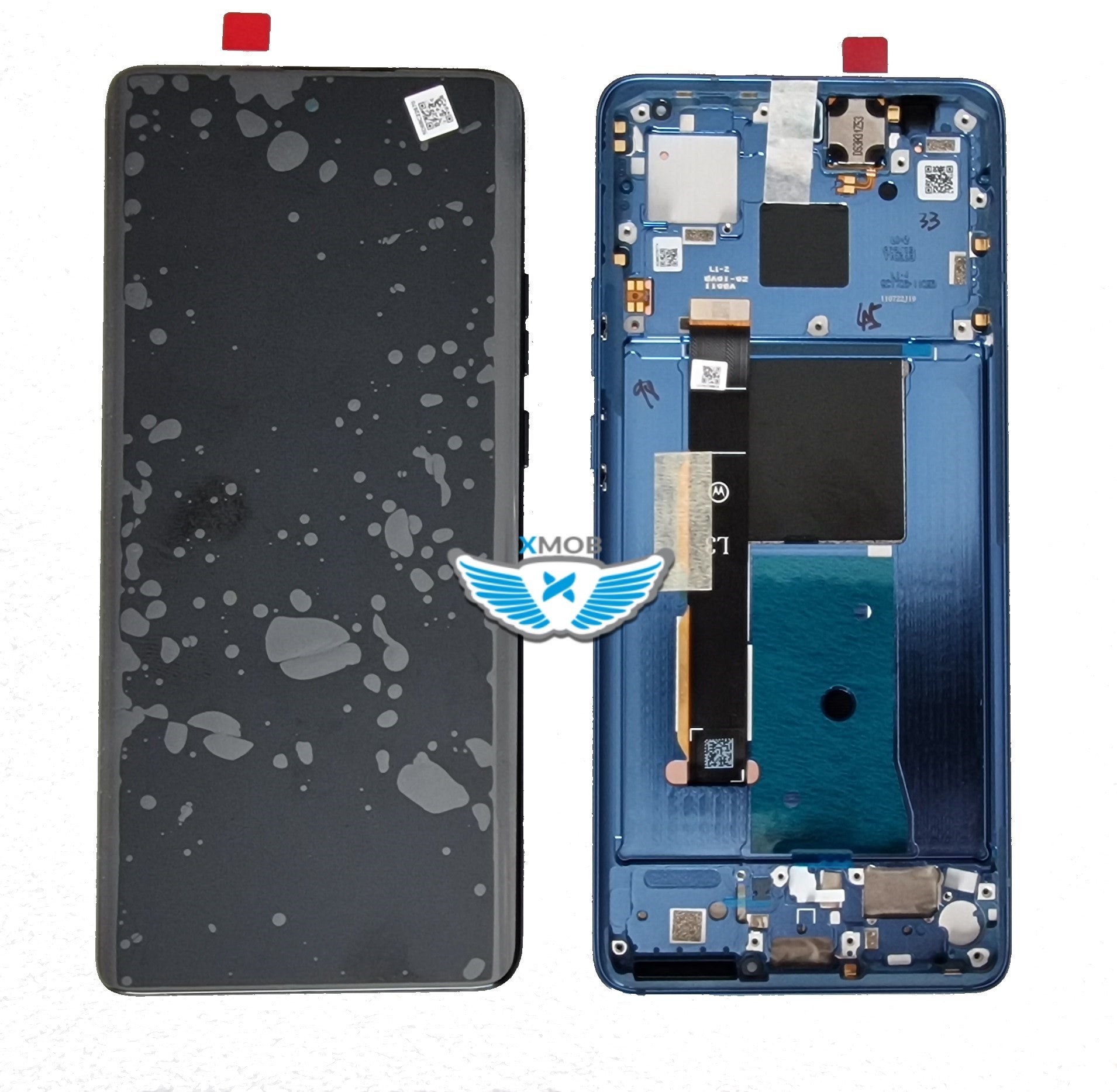 LCD MOTOROLA XT2303-2 EDGE 40 + FRAME BLU ORIGINALE 5D68C22671