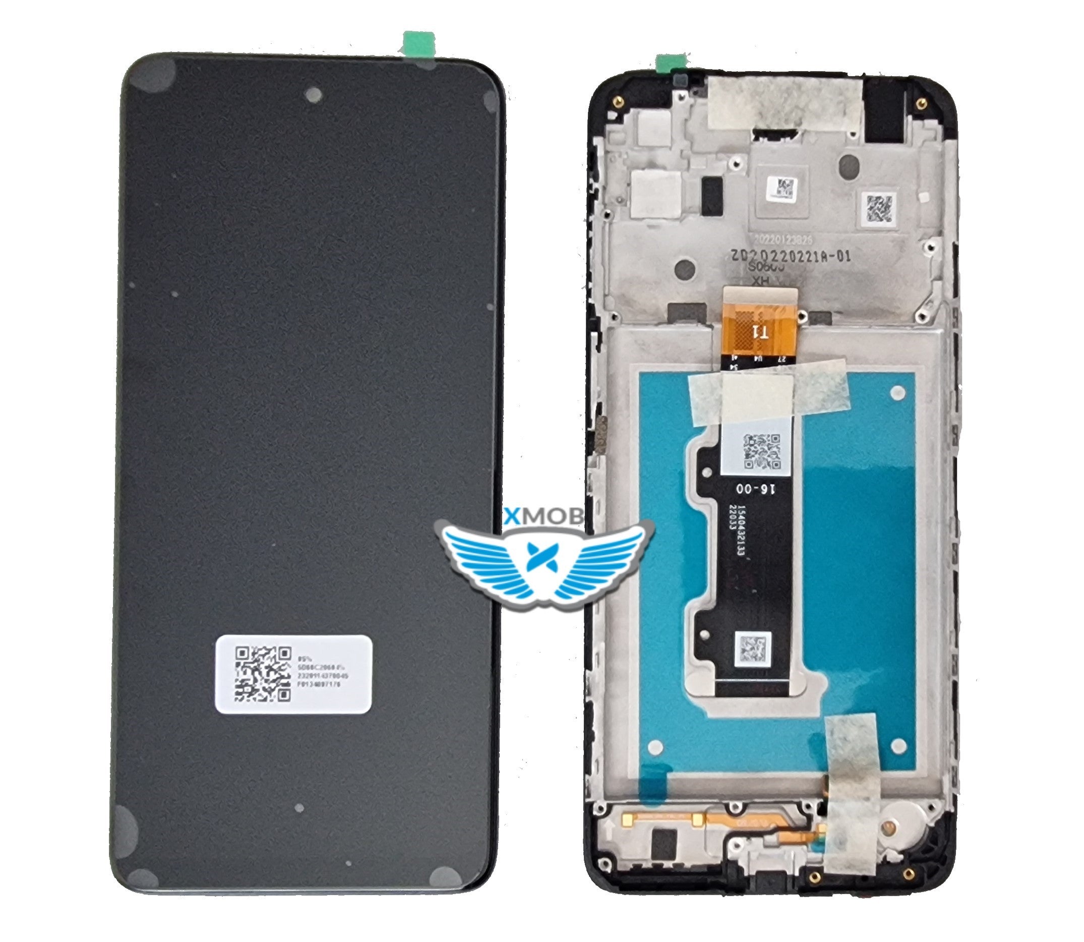 LCD MOTOROLA XT2227 MOTO E32 + FRAME ORIGINALE 5D68C20684