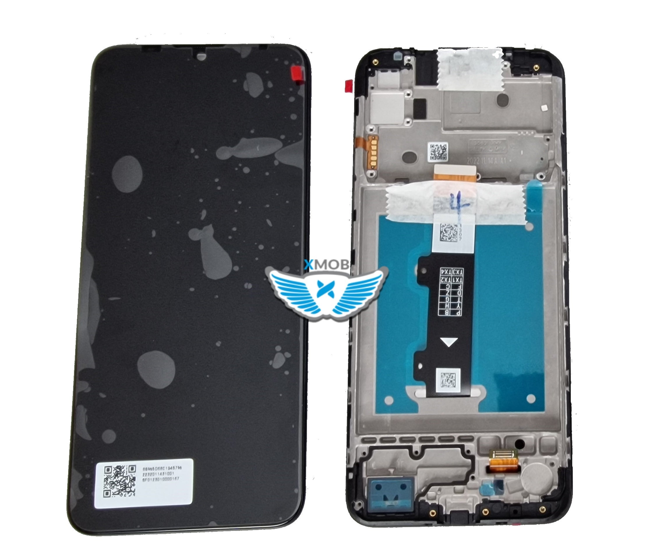 LCD MOTOROLA XT2155 Moto E20 + FRAME ORIGINALE 5D68C19457