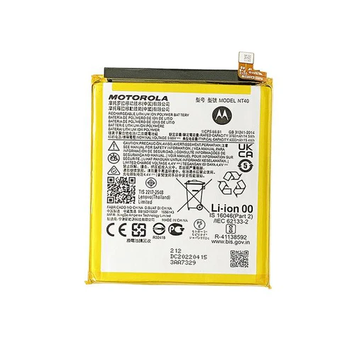 BATTERIA MOTOROLA XT2155 Moto E20 NT40 4000mAh ORIGINALE SB18D15207