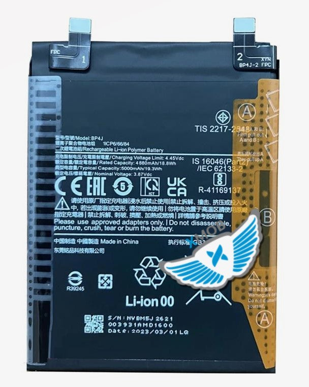 BATTERIA ORIGINALE BP4J XIAOMI REDMI NOTE 12 PRO+ 5G