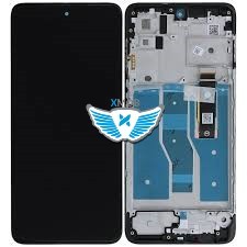 LCD MOTOROLA XT2225 MOTO G82 5G + FRAME GRAY ORIGINALE 5D68C20864