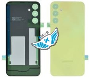 BACKCOVER SAMSUNG A155 A15 GIALLO ORIGINALE GH82-33492G