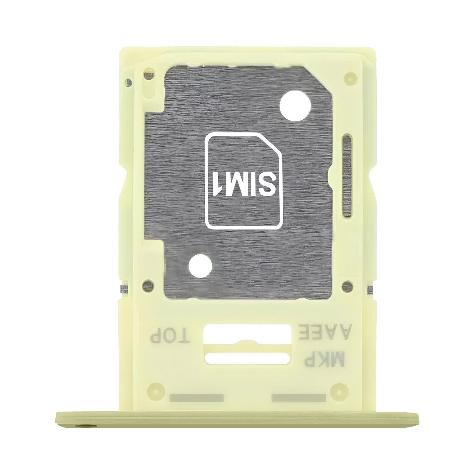 CARRELLO SIM SAMSUNG A155 / A156 A15 4G/5G GIALLO