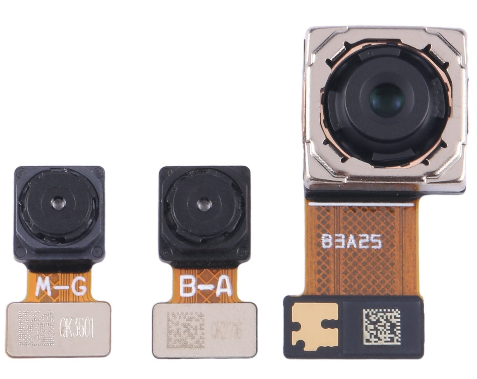 FOTOCAMERA POSTERIORE SAMSUNG A145 / A146 A14 4G / A14 5G ( KIT 3 FOTOCAMERE )
