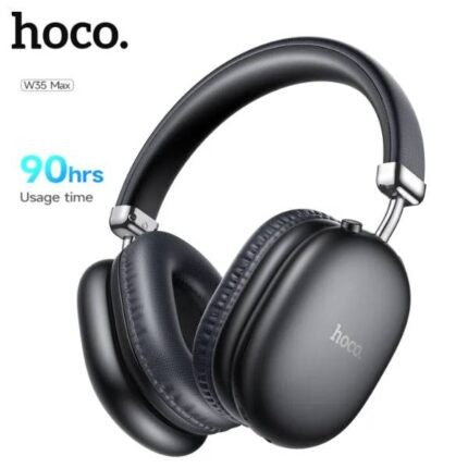 CUFFIE HOCO + MICROFONO BLUETOOTH W35 MAX NERO (BLISTERATO)