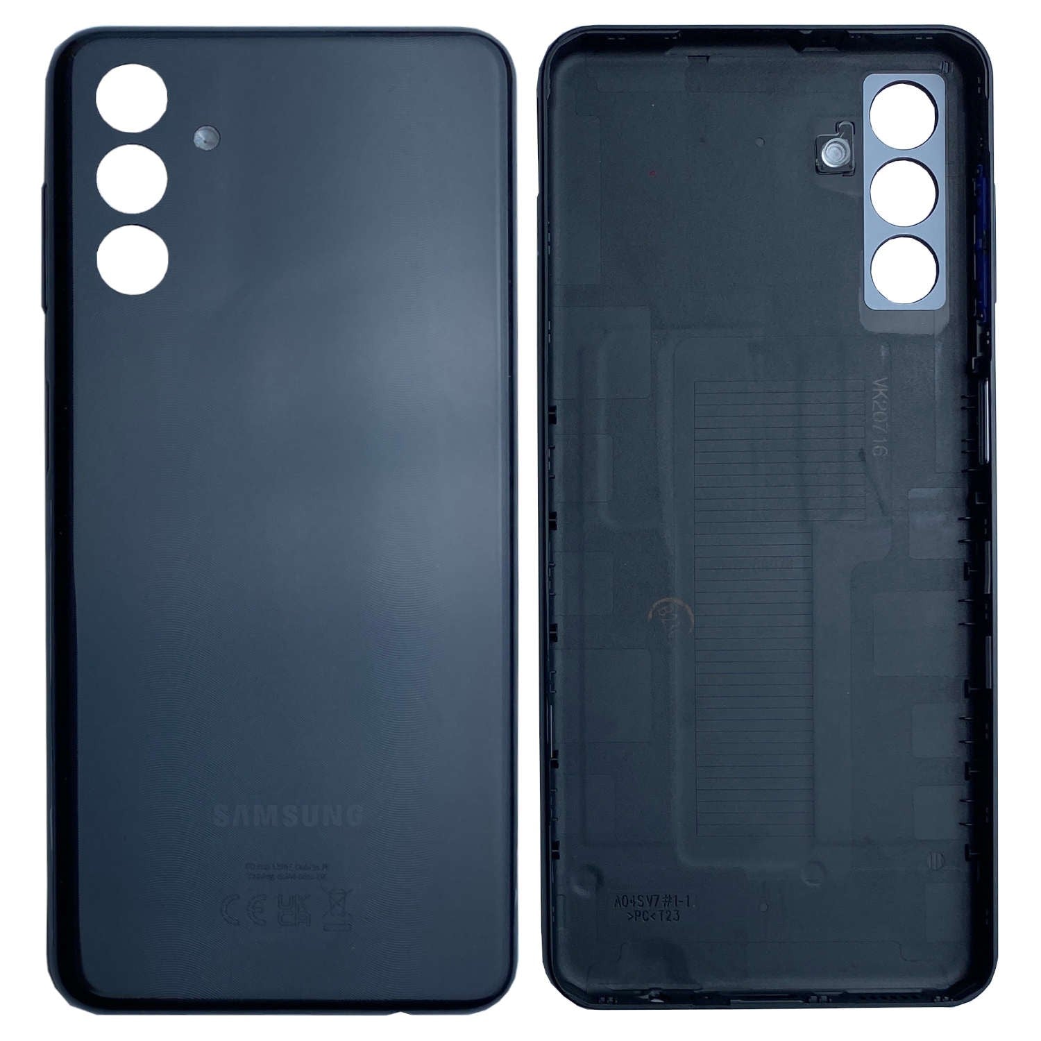 BACKCOVER SAMSUNG A047 A04S NERO ORIGINALE GH82-29480A