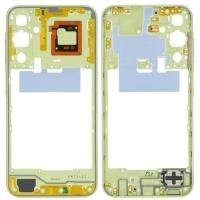 FRAME MIDDLE SAMSUNG A256 A25 5G GIALLO ORIGINALE GH82-33219C