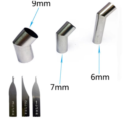 KIT UGELLI PER STAZIONE SALDANTE AD ARIA CALDA JABE ( 3 PEZZI )