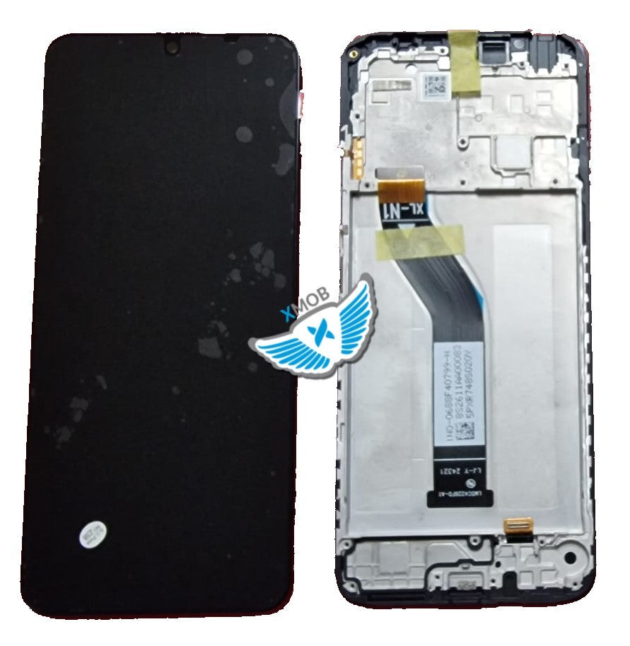 LCD XIAOMI REDMI 14C / POCO C75 BLACK 5600020C3NL00 ORIGINALE
