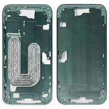 MIDDLE FRAME IPHONE 16 VERDE SENZA COMPONENTI + CARRELLO SIM E TASTI ESTERNI