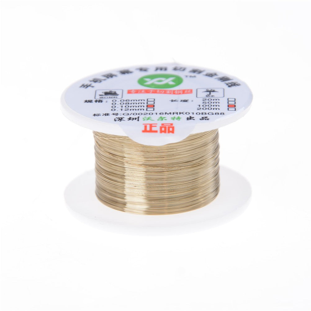 FILO IN MOLIBDENO PER RIMOZIONE VETRO 0,08MM