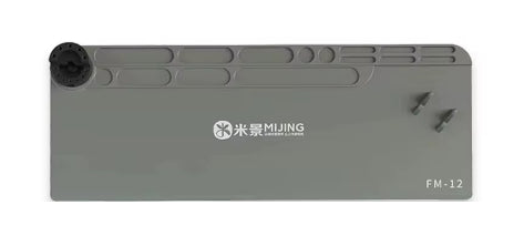 PIANO DA LAVORO MIJING FM-12 GRIGIO IN SILICONE 80CM X 30CM