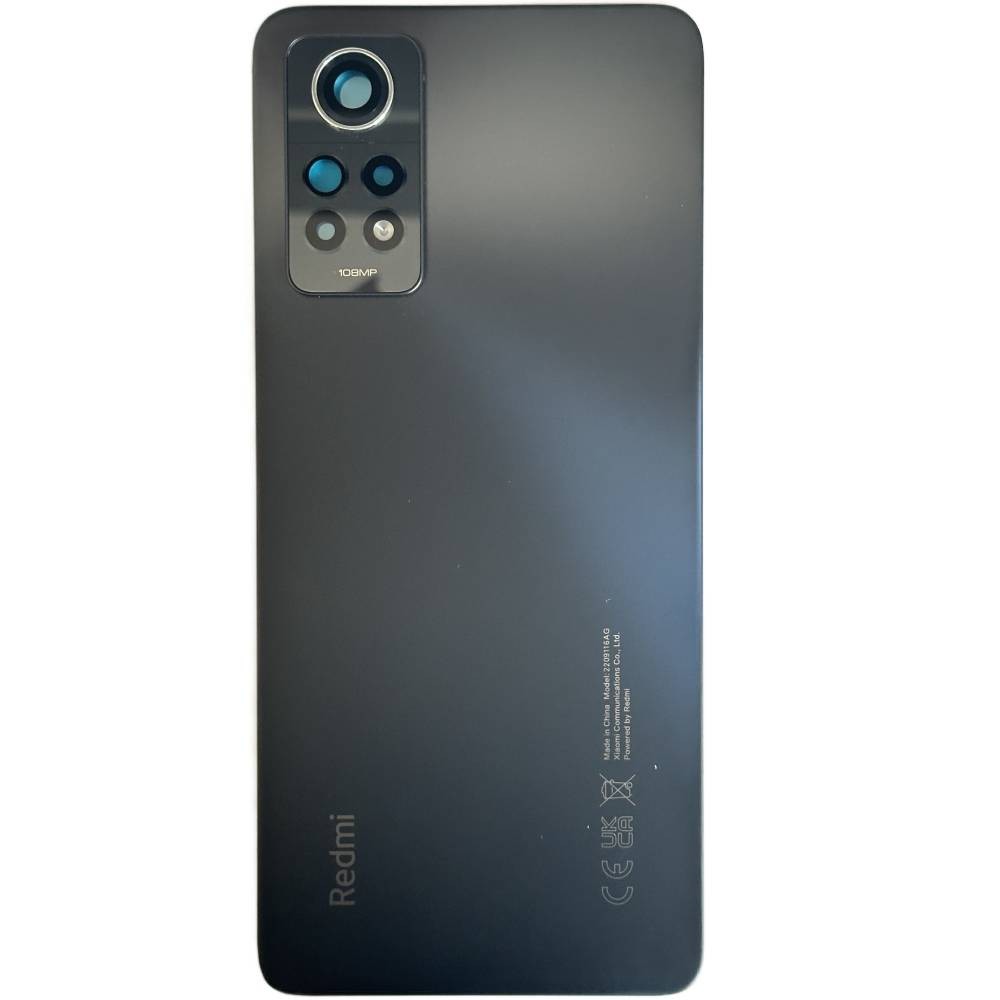 BACKCOVER XIAOMI REDMI NOTE 12 PRO 4G NERO ORIGINALE 5600040K6A00