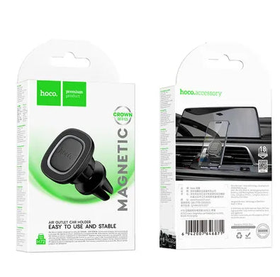 BASE/SUPPORTO MAGNETICO DA AUTO HOCO H72 GRIGIO (BLISTERATO)