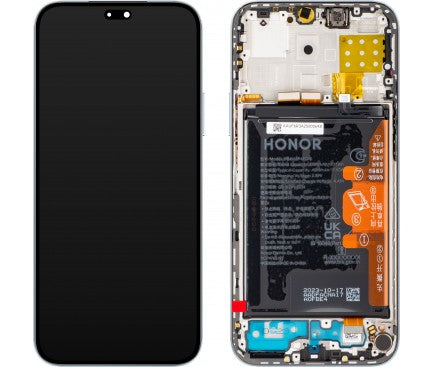 LCD ORIGINALE HUAWEI HONOR X8b SILVER 0235AHGE