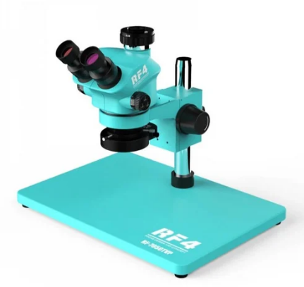 RELIFE RF-6565PRO MICROSCOPIO STEREOSCOPICO TRINOCULARE CON BASE DA LAVORO ZOOM 6.5X-65X