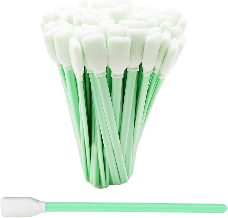 TAMPONE QUADRATO VERDE IN COTONE PER LA PULIZIA SCHEDA MADRE ( 100 PEZZI )