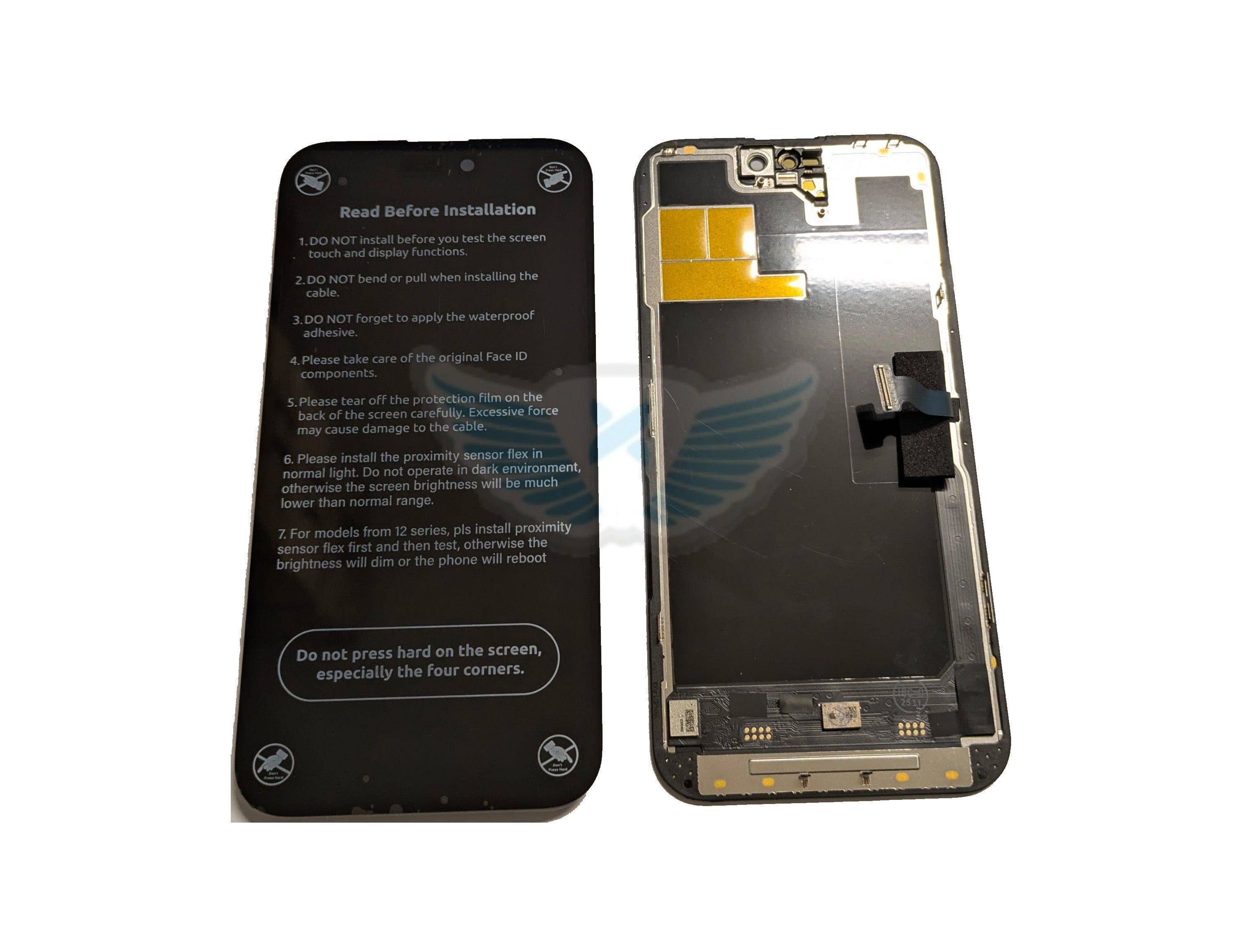 LCD APPLE IPHONE 14 PRO MAX NERO (SOFT OLED 120Hz) AUTODIAGNOSTICABILE