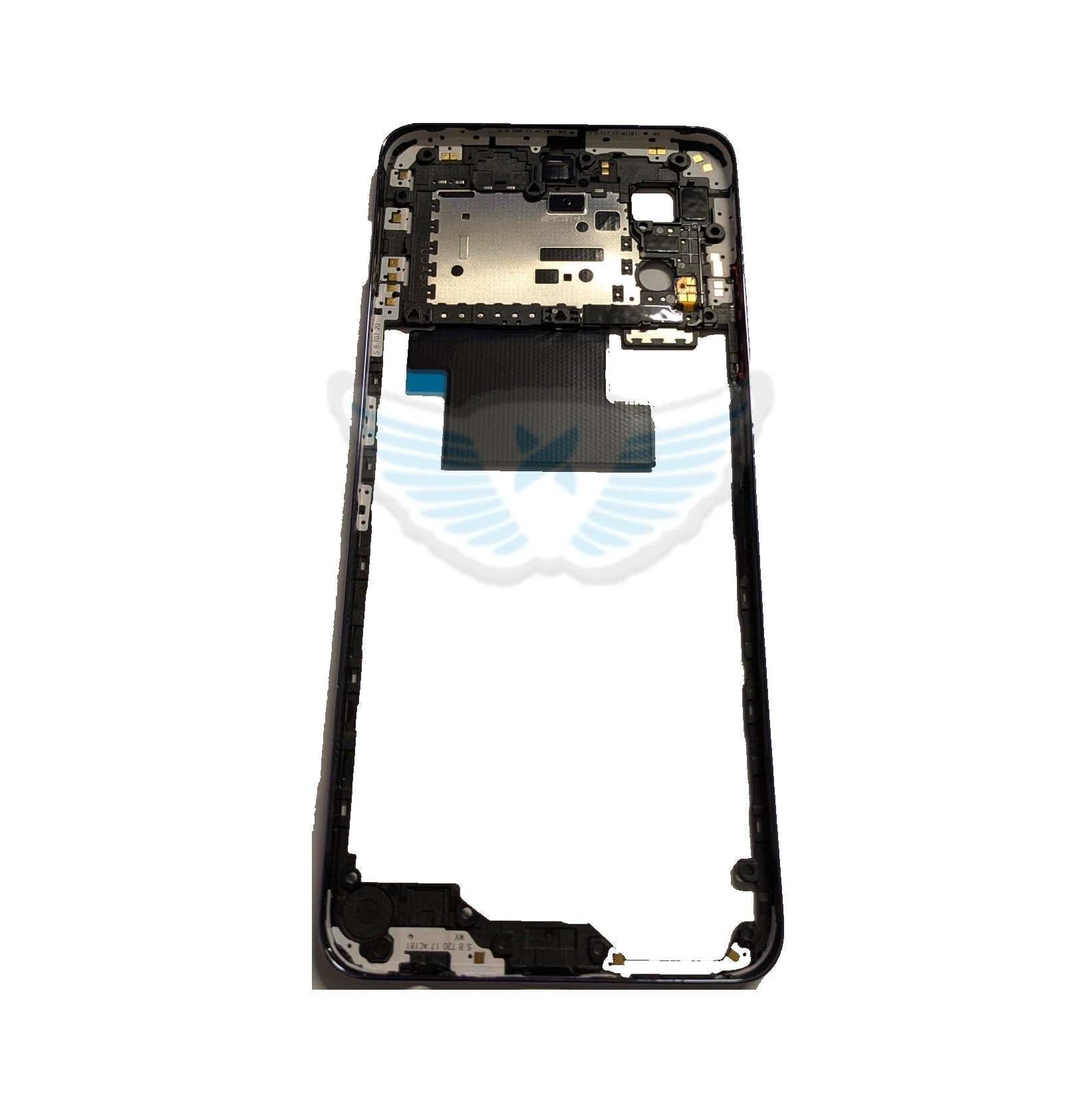 FRAME MIDDLE OPPO A80 5G VIOLA ORIGINALE 621031000155