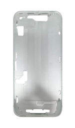 MIDDLE FRAME IPHONE 16e BIANCO SENZA COMPONENTI + CARRELLO SIM E TASTI ESTERNI