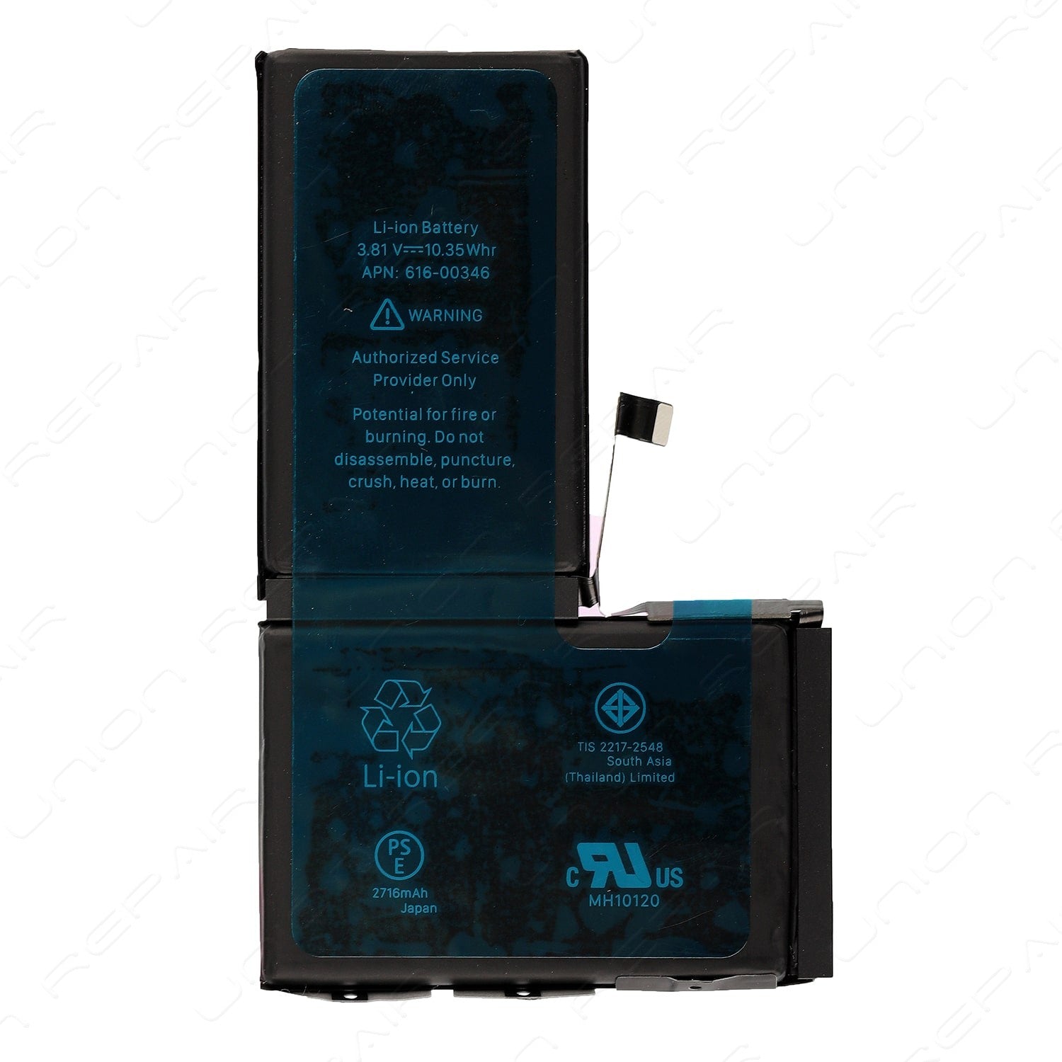 BATTERIA PER APPLE IPHONE X
APN:616-00346