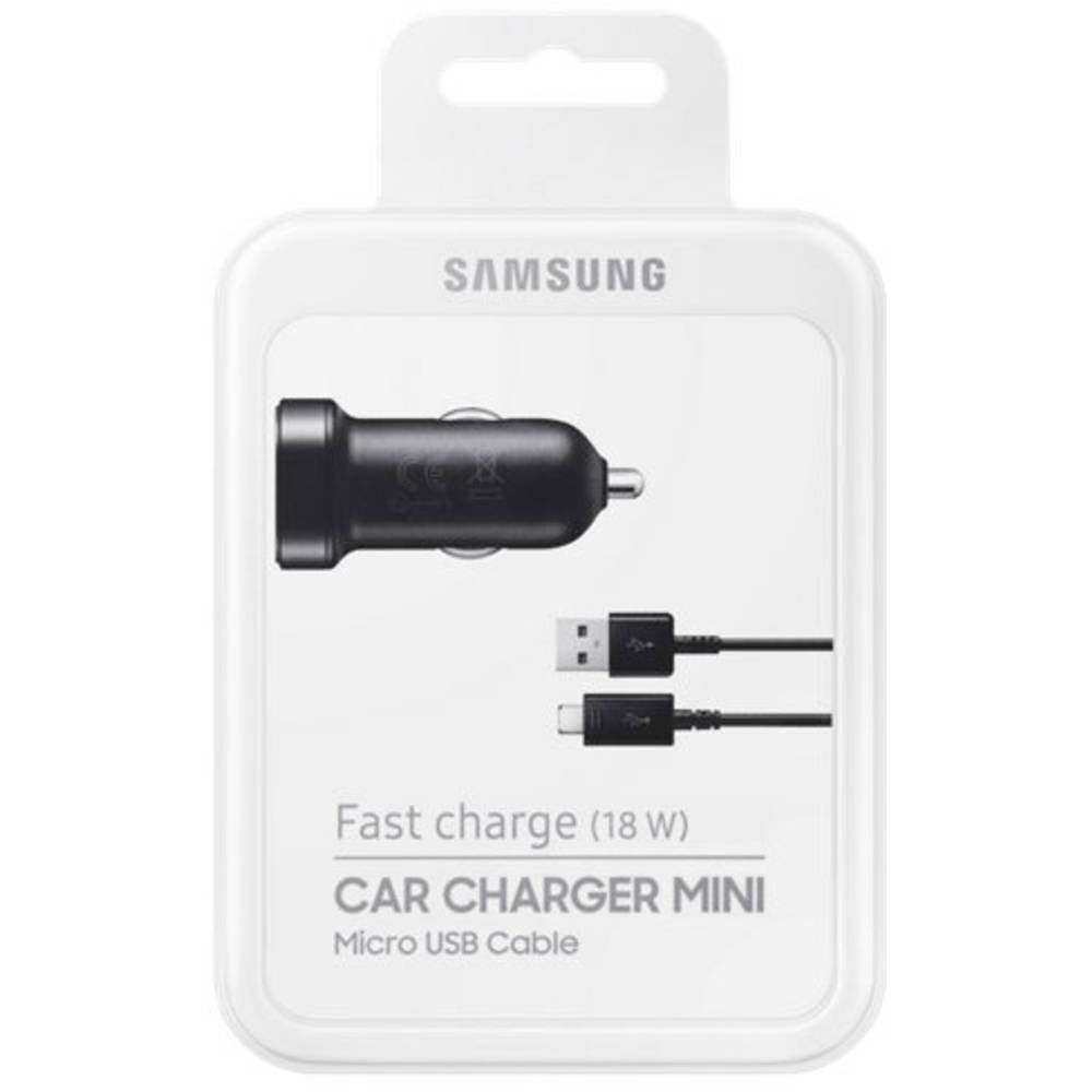 PRESA DA AUTO SAMSUNG EP-LN930BBEGWW FAST-CHARGE + CAVO MICRO-USB NERO (BLISTERATO)