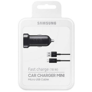 PRESA DA AUTO SAMSUNG EP-LN930BBEGWW FAST-CHARGE + CAVO MICRO-USB NERO (BLISTERATO)