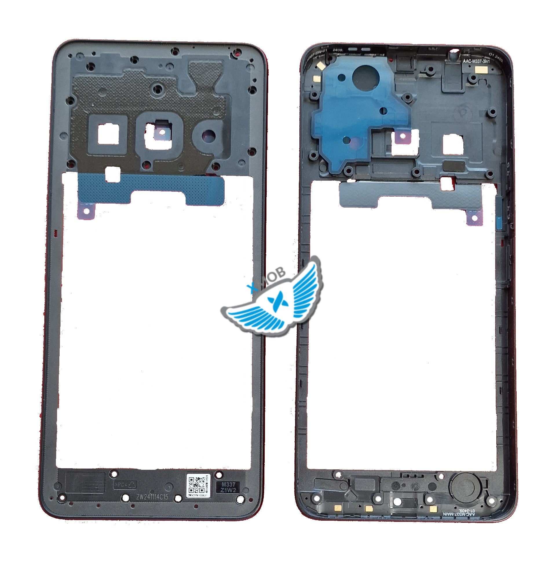 FRAME MIDDLE XIAOMI REDMI A3 NERO ORIGINALE 1610110000766A