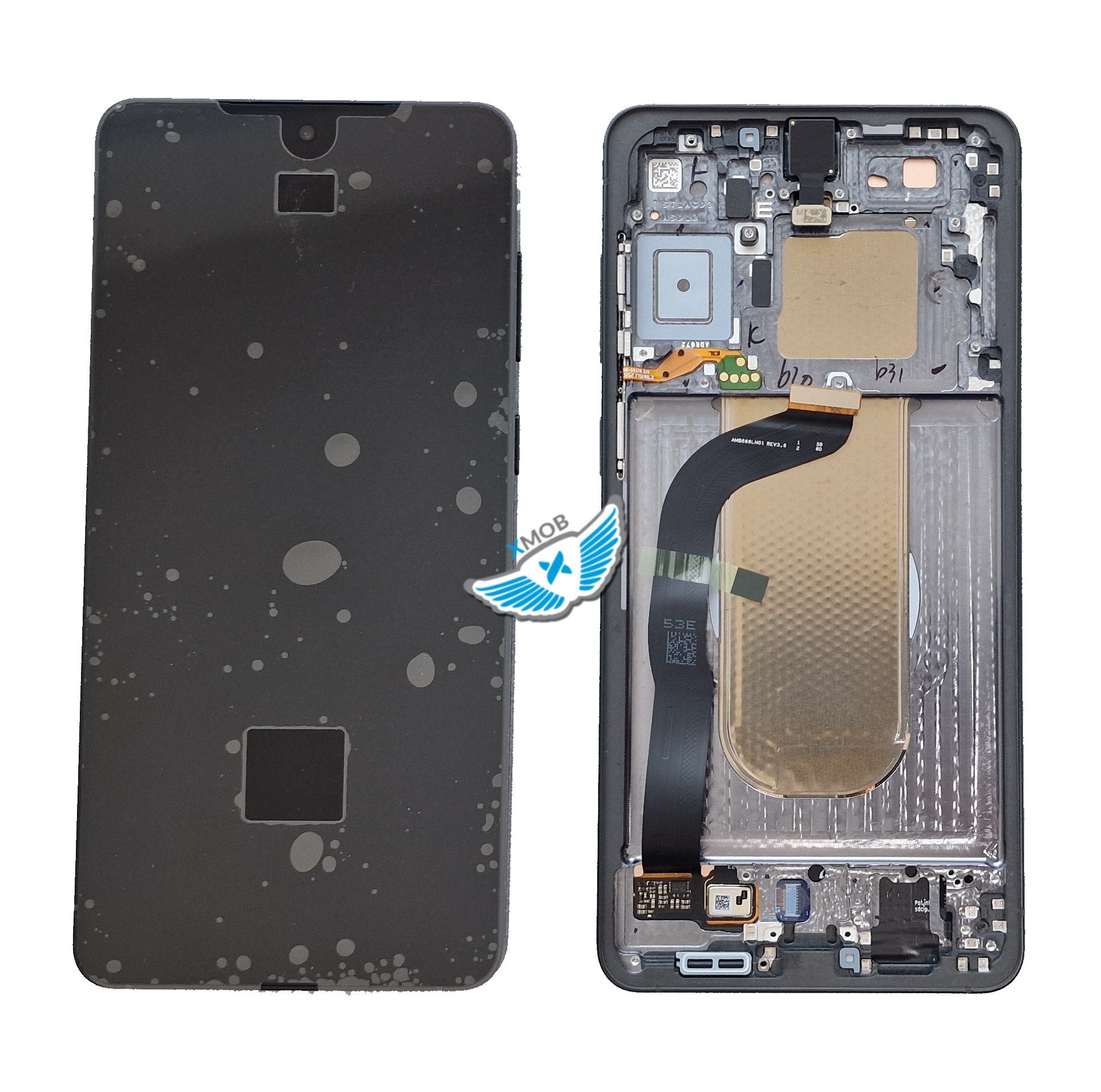 LCD SAMSUNG SM-S937 S25 EDGE BLACK GH82-37224C