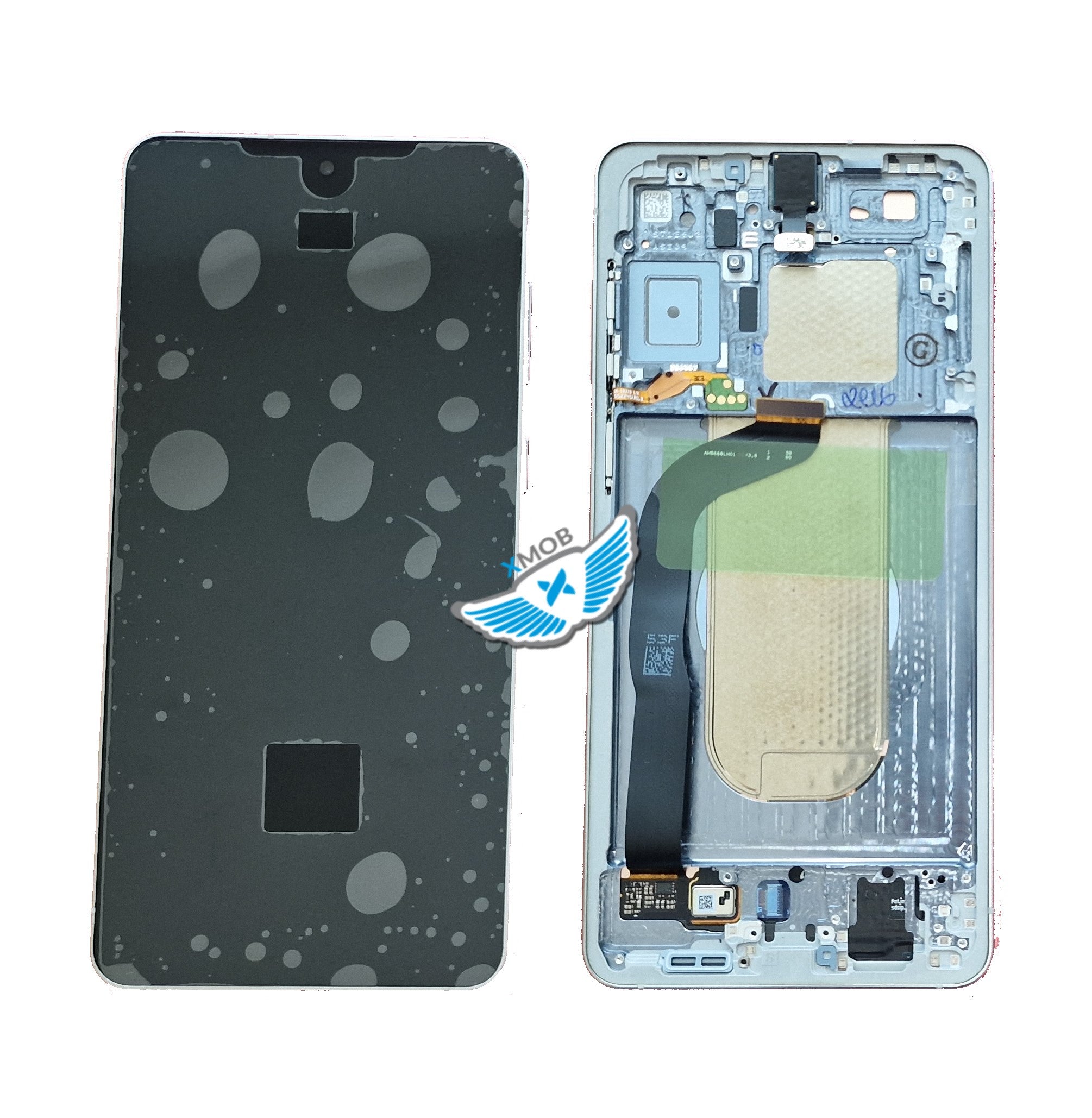 LCD SAMSUNG SM-S937 S25 EDGE SILVER GH82-37224A