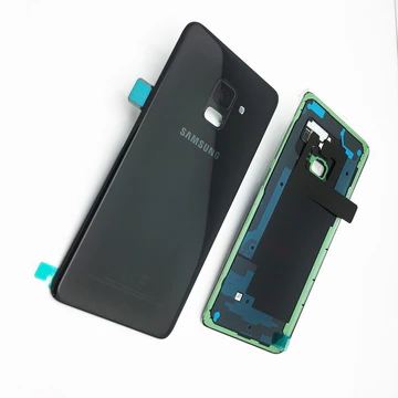 BACKCOVER SAMSUNG A530 A8(2018) NERO ORIGINALE GH82-15551A